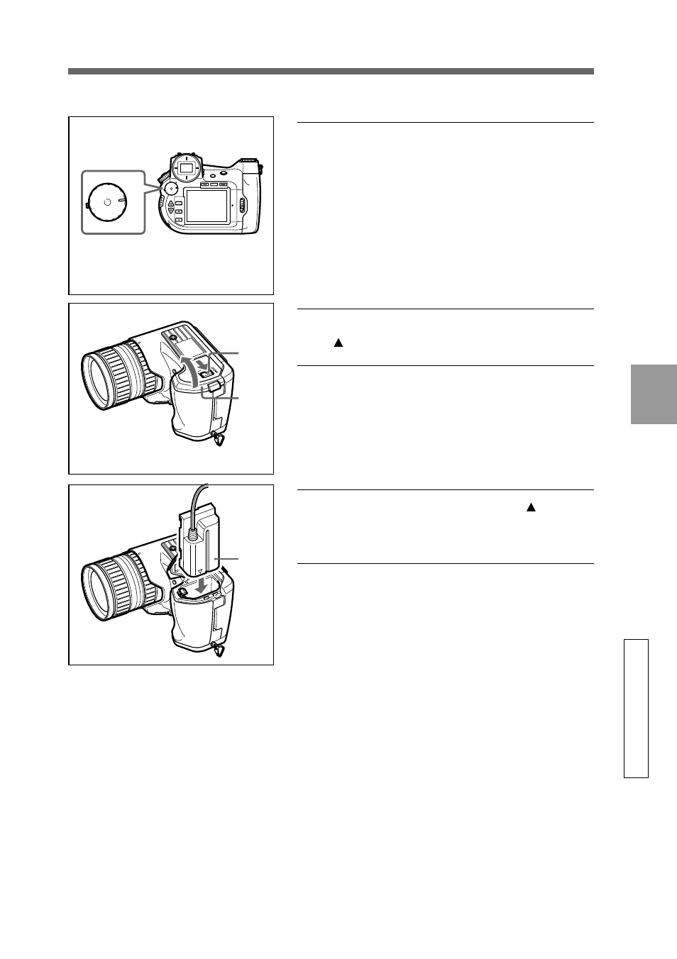 Adv anced operations miscellaneous, 63 4 (a) 4 (b) | Sony DSC-D770 User Manual | Page 105 / 128