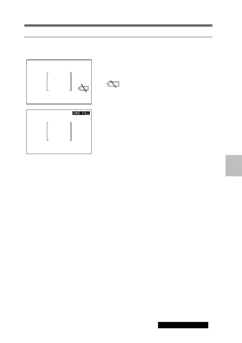 Warning indicators, Miscellaneous | Sony DSC-D770 User Manual | Page 115 / 128