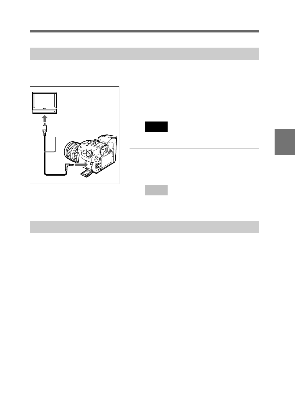 Viewing pictures on a television, Using a pc card reader, Vie wing viewing pictures on a television | Sony DSC-D770 User Manual | Page 45 / 128