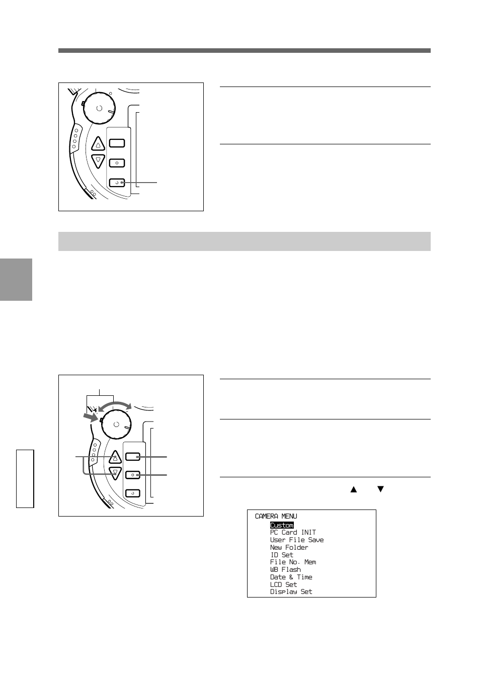 Miscellaneous settings, Adv anced operations settings | Sony DSC-D770 User Manual | Page 74 / 128