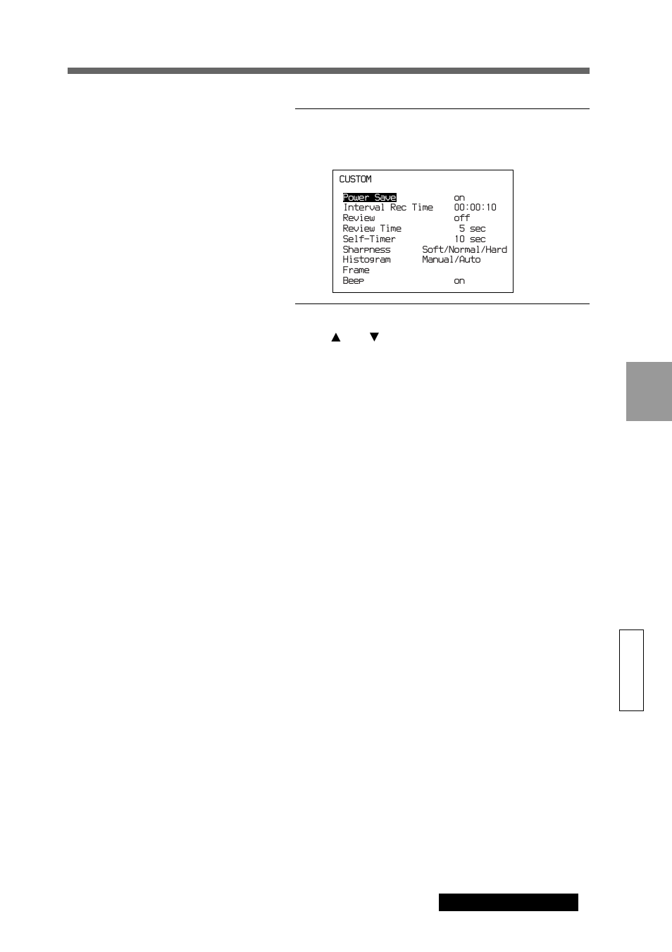 Adv anced operations settings | Sony DSC-D770 User Manual | Page 75 / 128