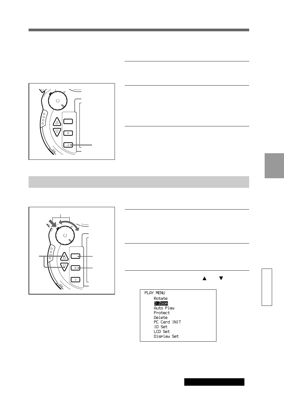 Viewing an enlarged picture, Adv anced operations playbac k | Sony DSC-D770 User Manual | Page 89 / 128