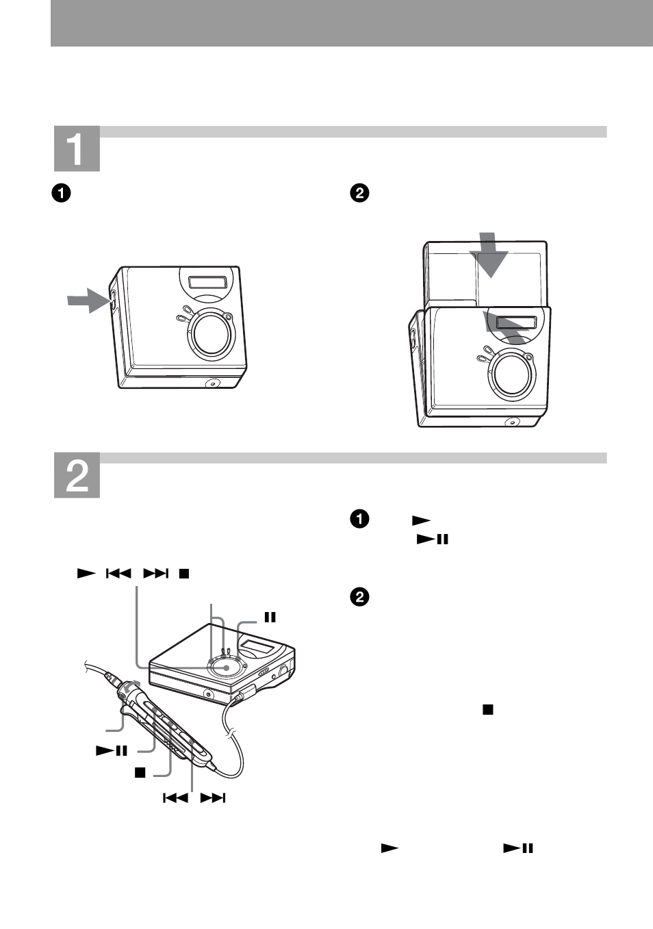 Playing an md right away, Insert an md, Play an md | Sony MZ-N510CK User Manual | Page 20 / 108