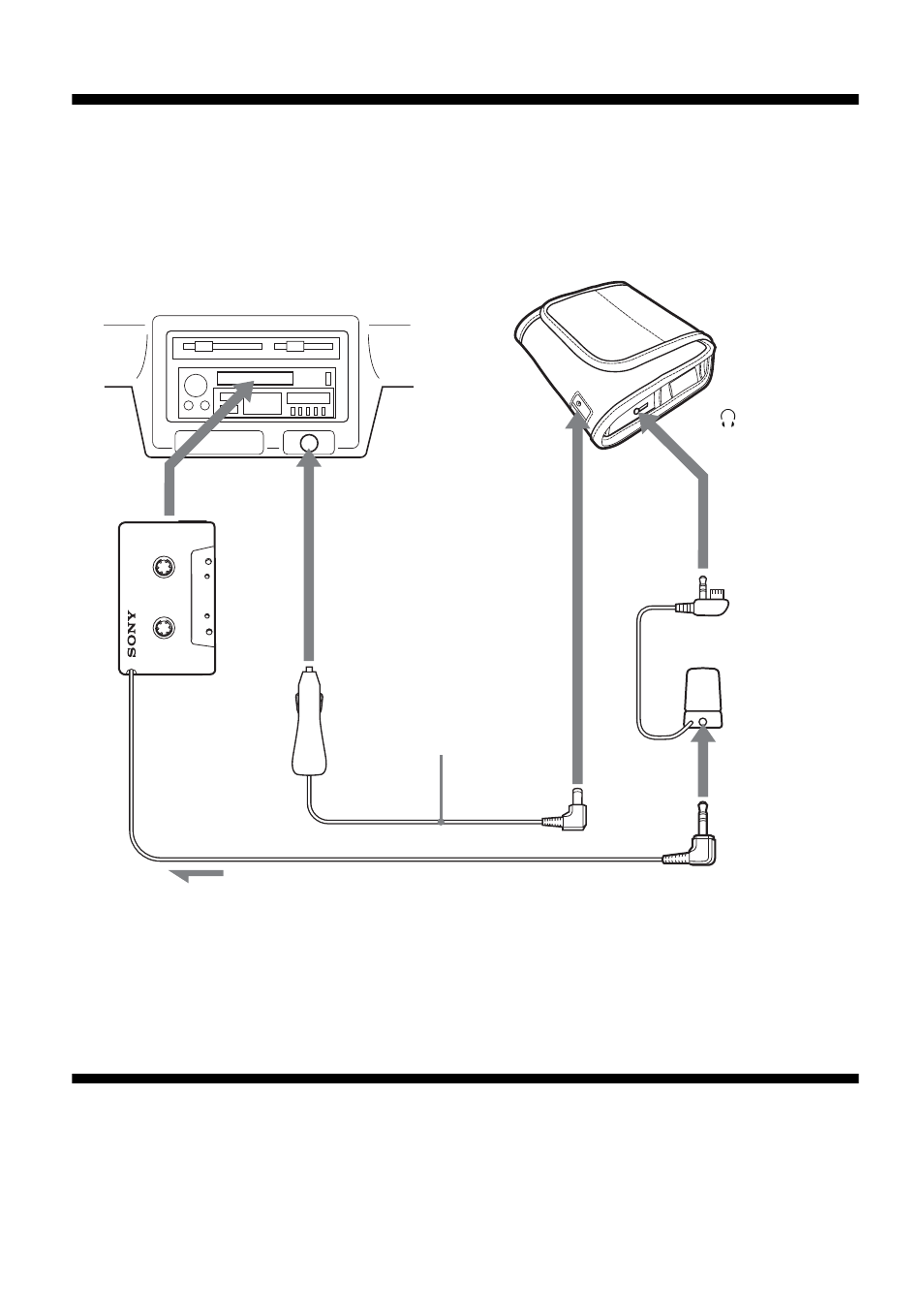 Connection, Playing an md within your car stereo system, 34 connection | Sony MZ-N510CK User Manual | Page 34 / 108