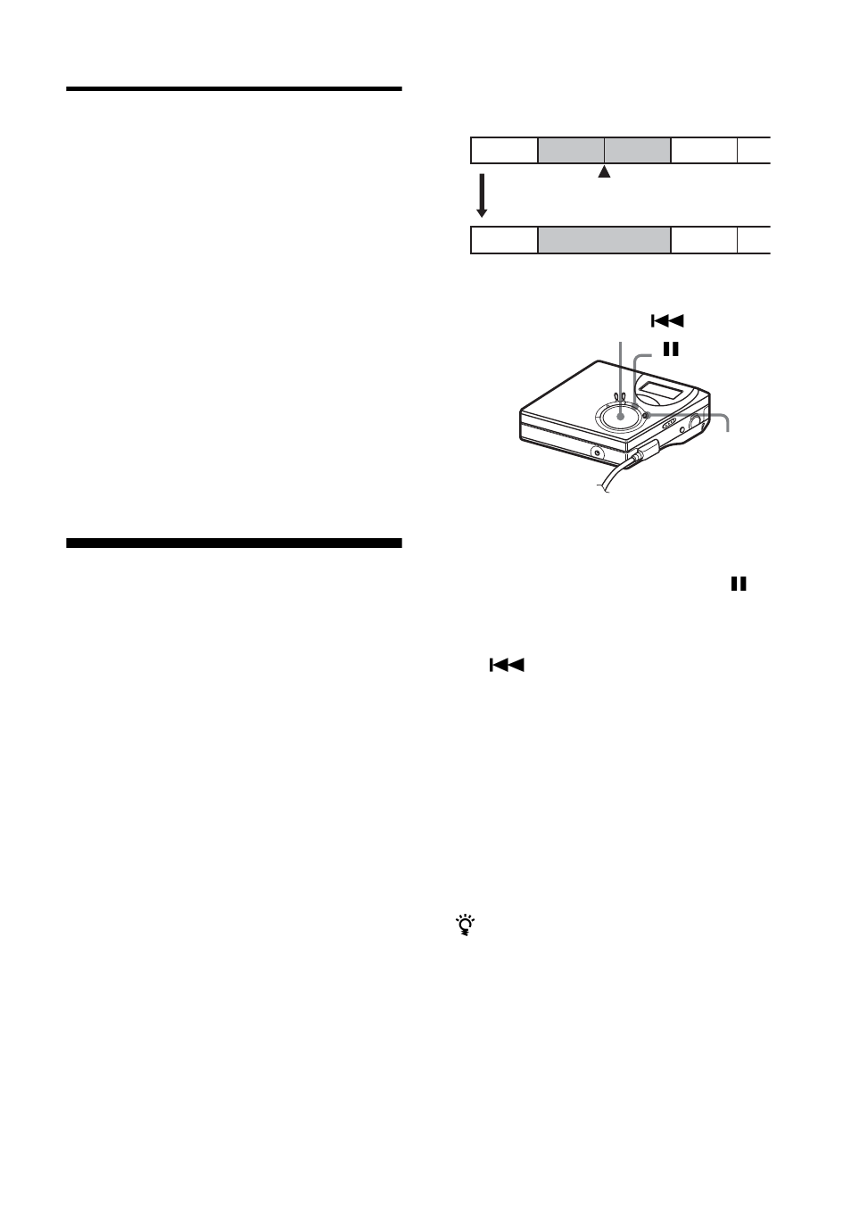 Dividing a track directly, Combining tracks (combine) | Sony MZ-N510CK User Manual | Page 40 / 108