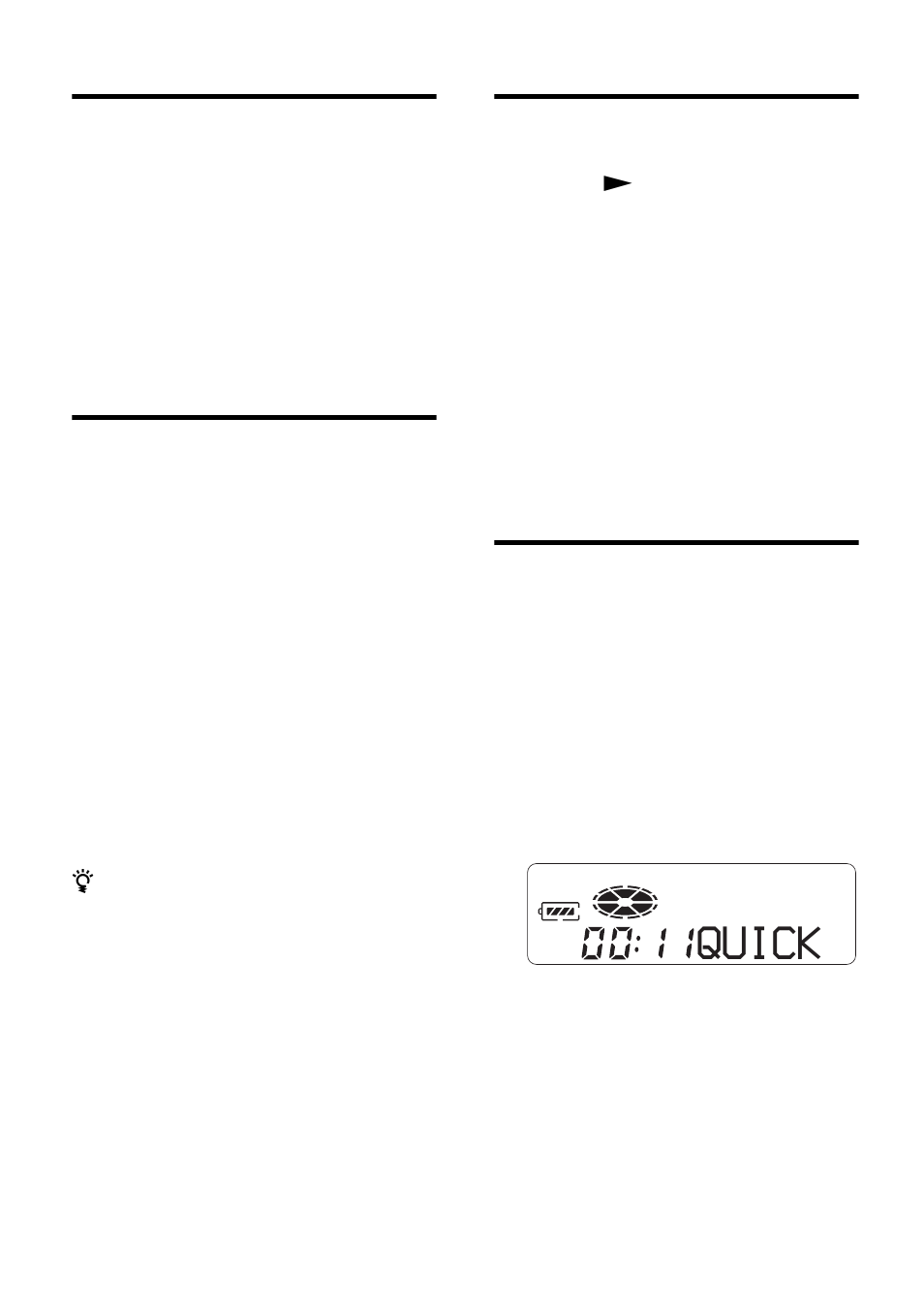 Turning off the beep sound, Recording without overwriting existing material, Creating a new group when recording | Starting the playback quickly (quick mode), Quick | Sony MZ-N510CK User Manual | Page 52 / 108