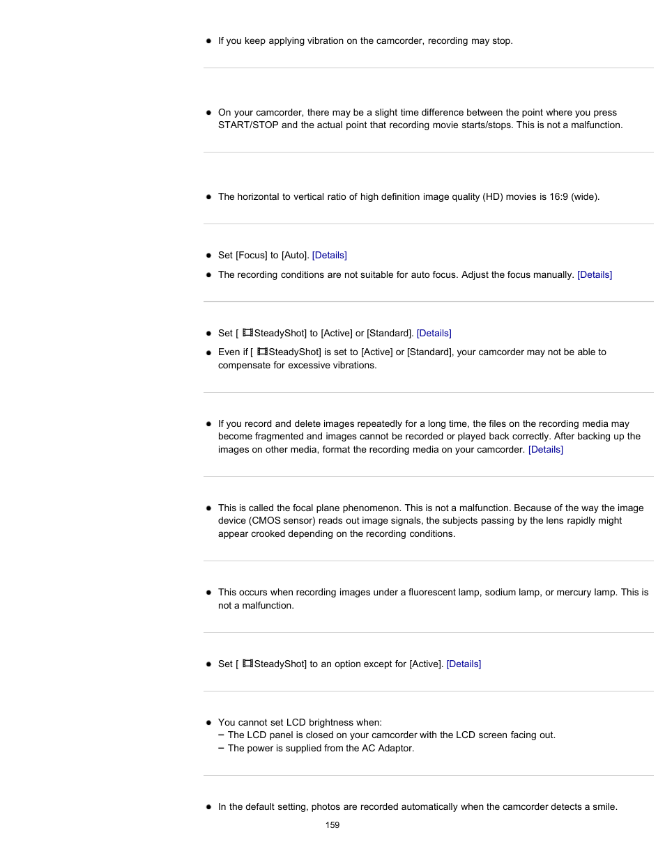 Sony HDR-PJ200 User Manual | Page 166 / 202