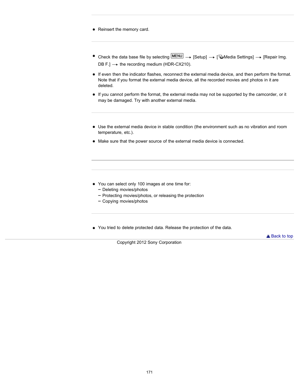 Other | Sony HDR-PJ200 User Manual | Page 178 / 202