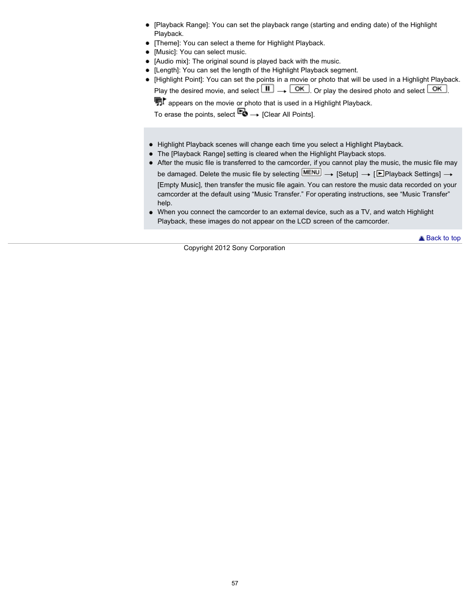 Sony HDR-PJ200 User Manual | Page 64 / 202