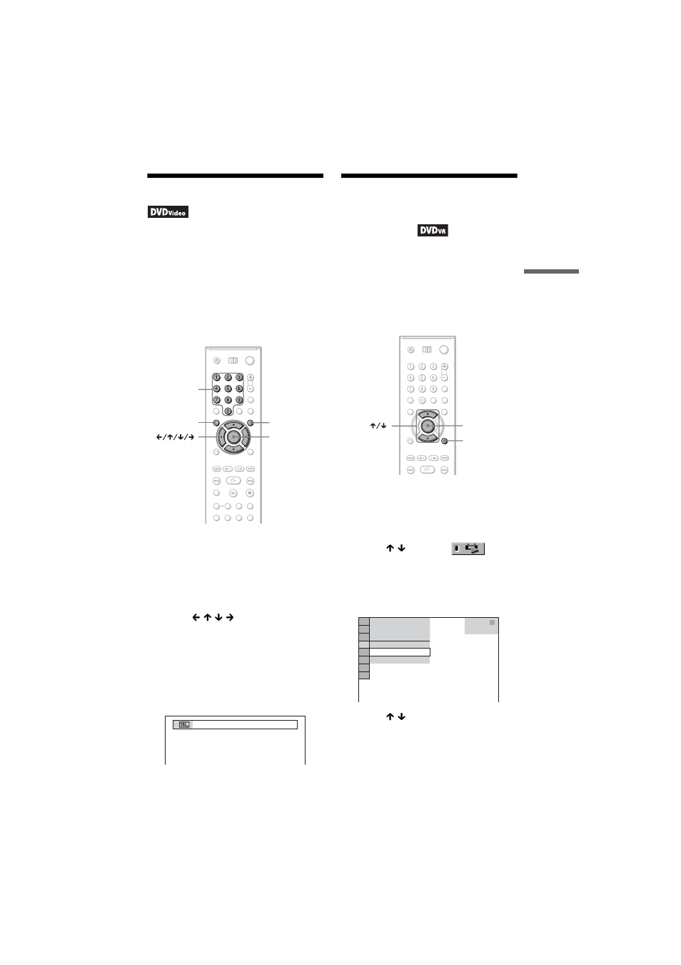 L1 - using the dvd’s menu, N (31), Ns (31 | N (31, Using the dvd’s menu | Sony DVP-NS90V User Manual | Page 31 / 88