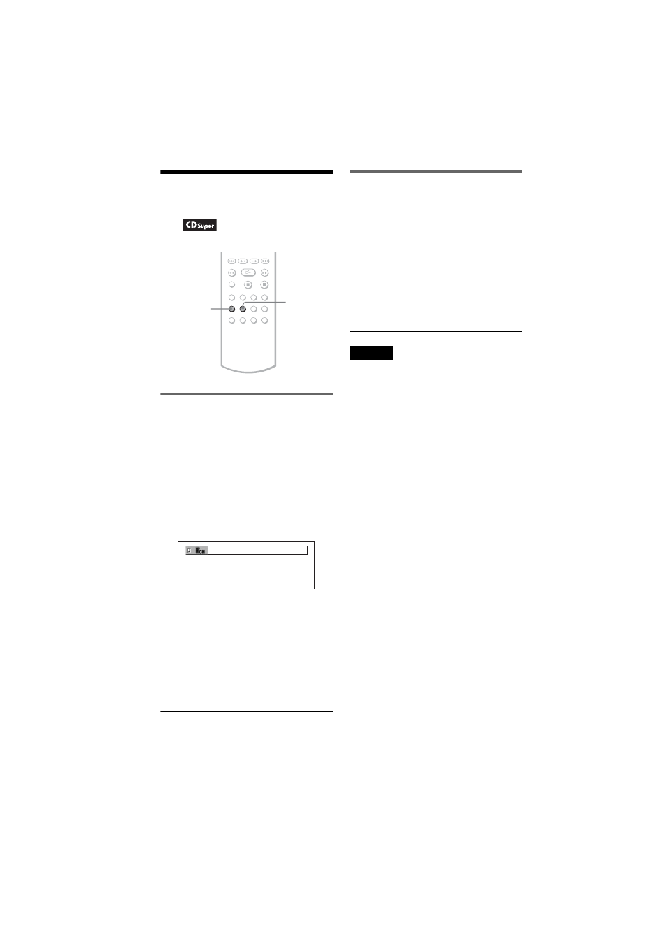 Selecting a playback area for a super audio cd, Tor (32, N (32) | Sony DVP-NS90V User Manual | Page 32 / 88