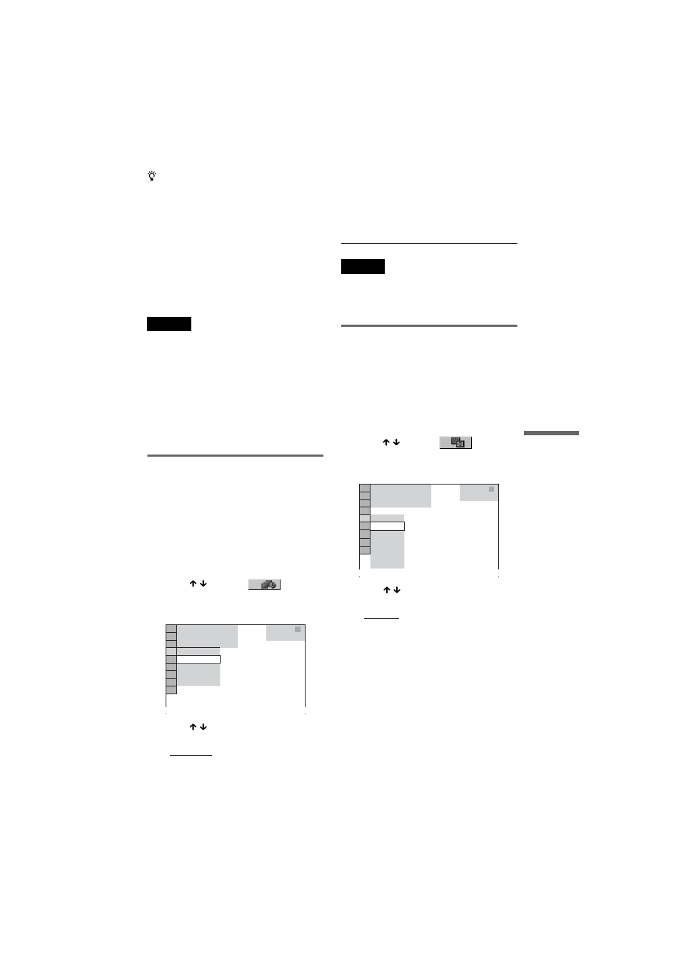 Setting the pace for a slide show (interval), Selecting the slides’ appearance (effect) | Sony DVP-NS90V User Manual | Page 61 / 88