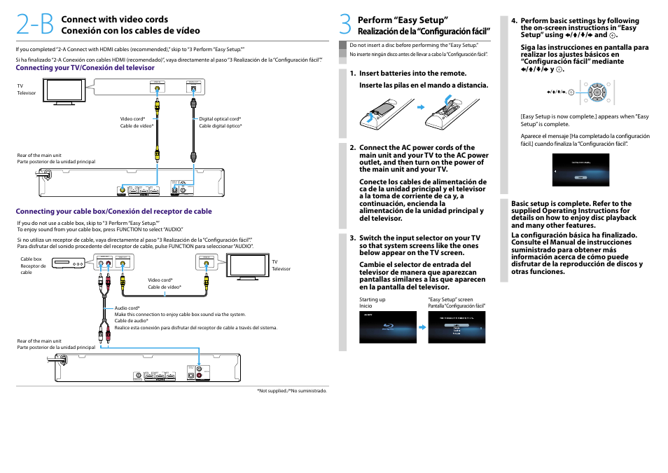 Sony BDV-E280 User Manual | Page 2 / 2