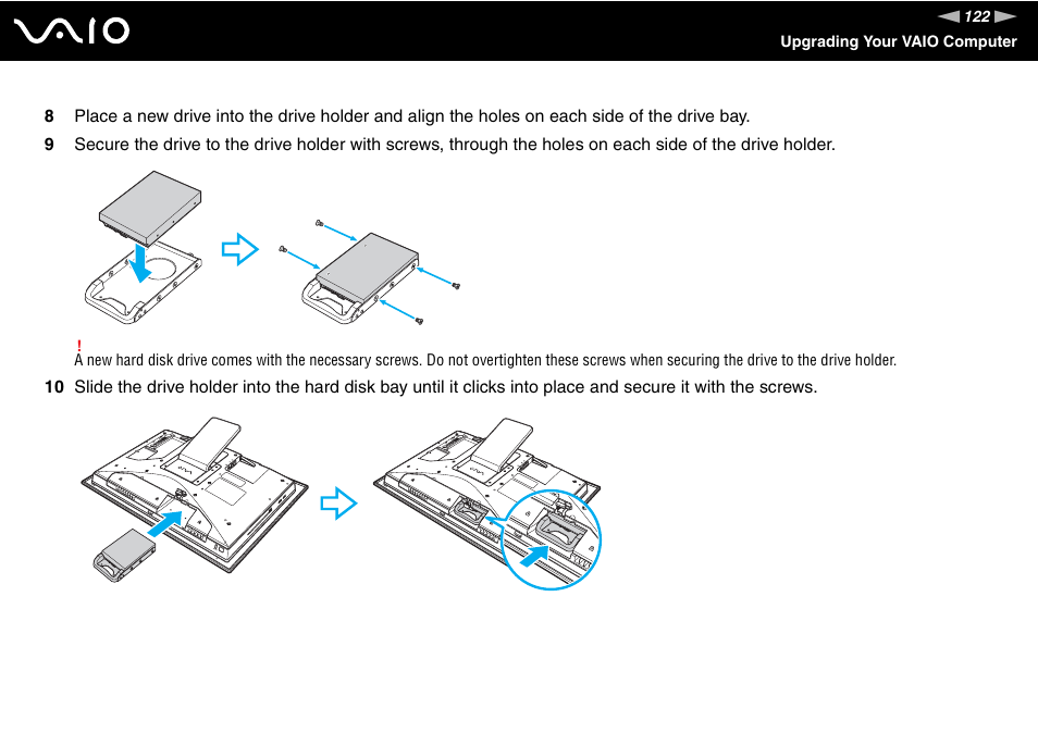 Sony VGC-LT18E User Manual | Page 122 / 191