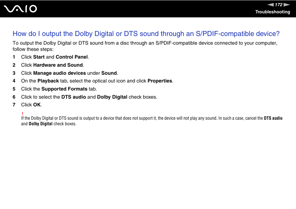 Sony VGC-LT18E User Manual | Page 172 / 191