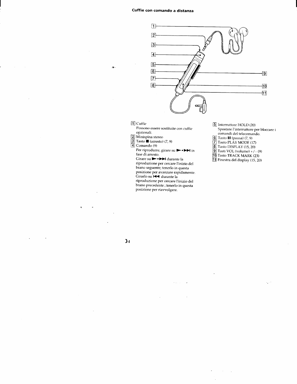 Cuffie con comando a distanza | Sony MZ-R50 User Manual | Page 152 / 195