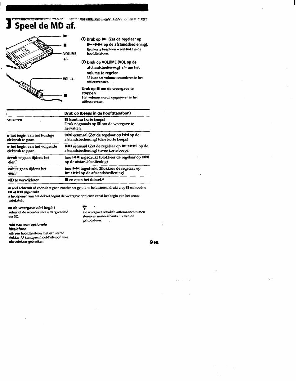 0 druk op ^ (zet de regelaar op, Op de afstandsbediening) | Sony MZ-R50 User Manual | Page 158 / 195
