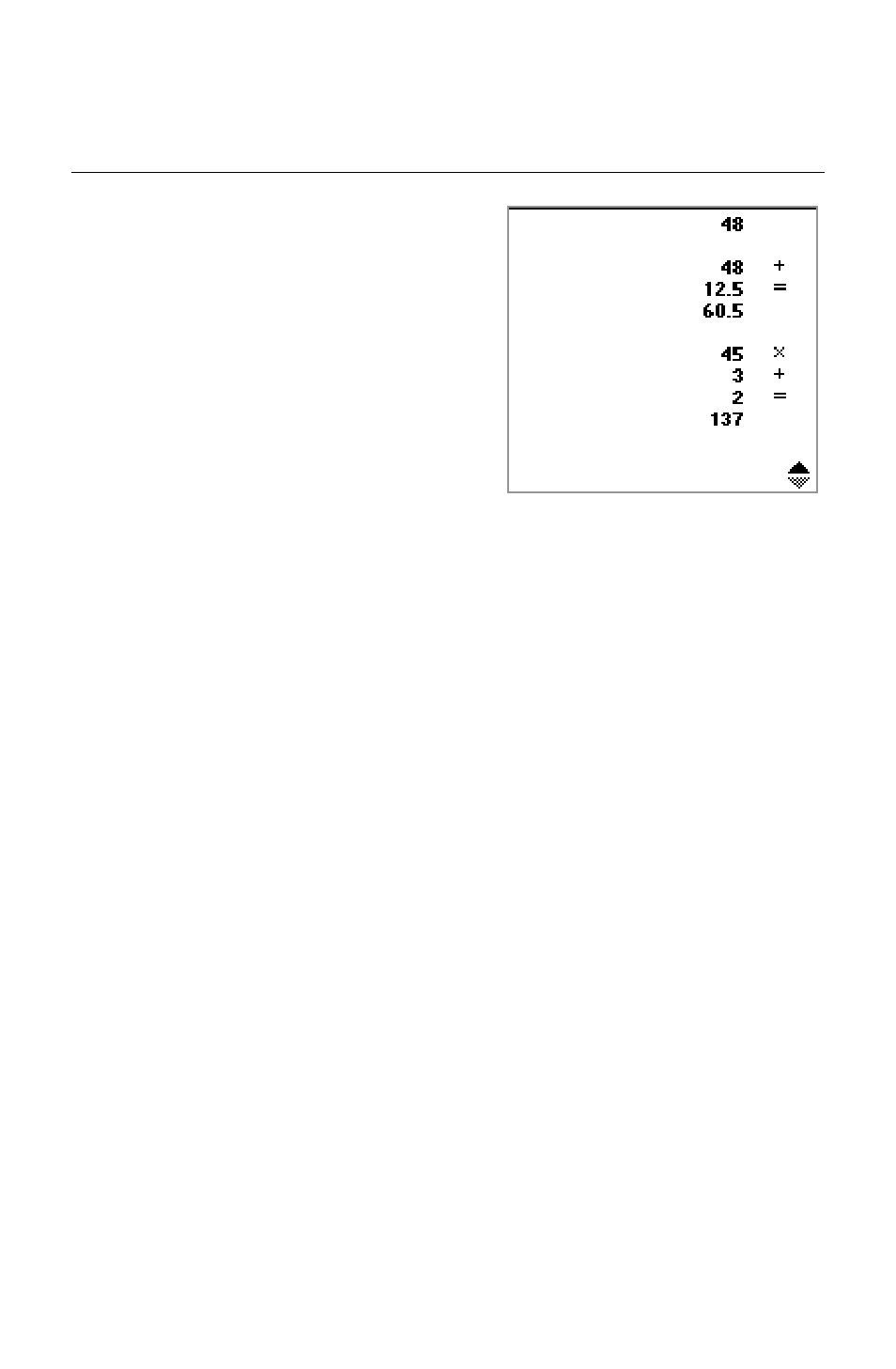 Calculation log | Sony PEG-TG50 User Manual | Page 33 / 40