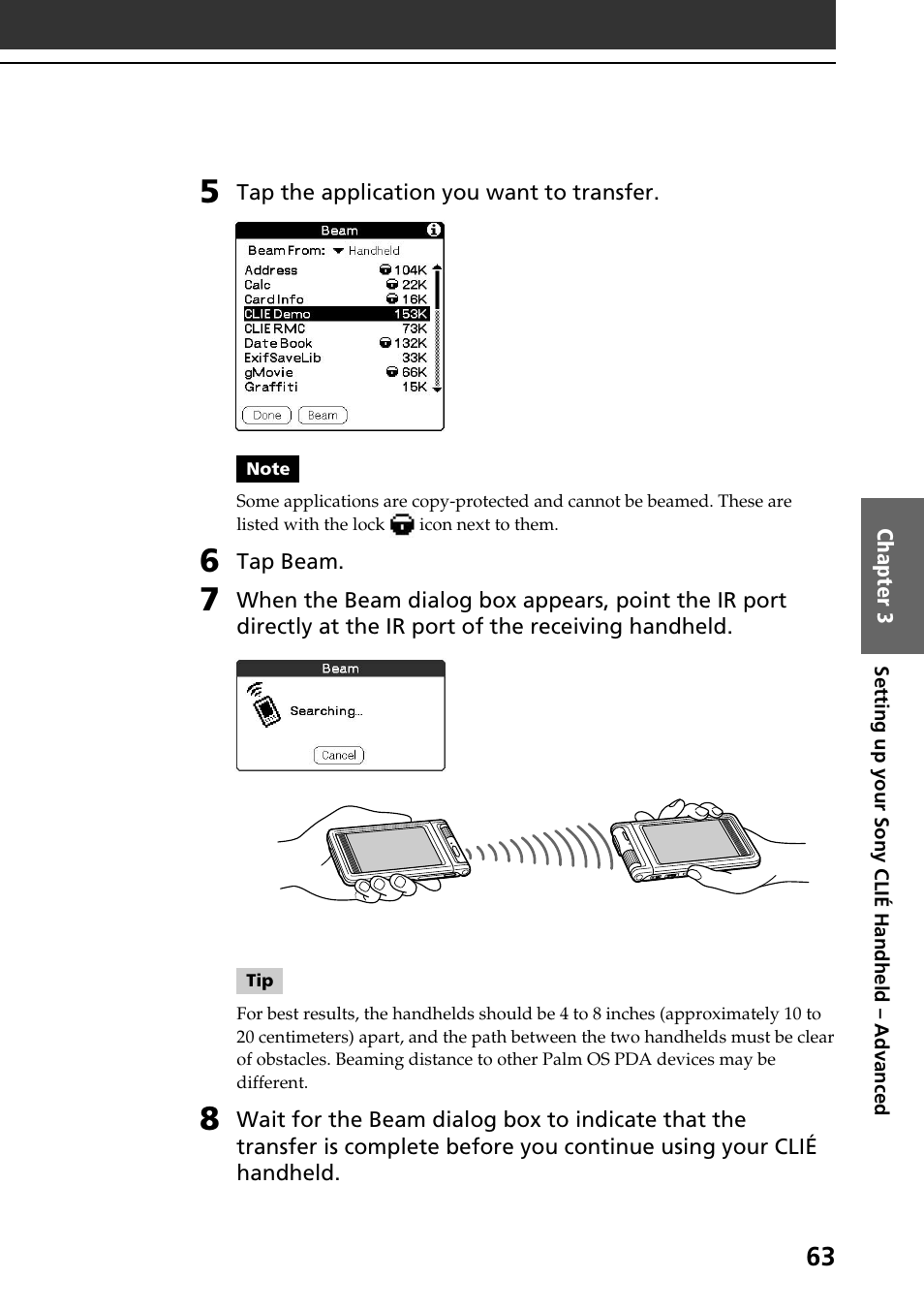 Sony PEG-NR70V User Manual | Page 63 / 68