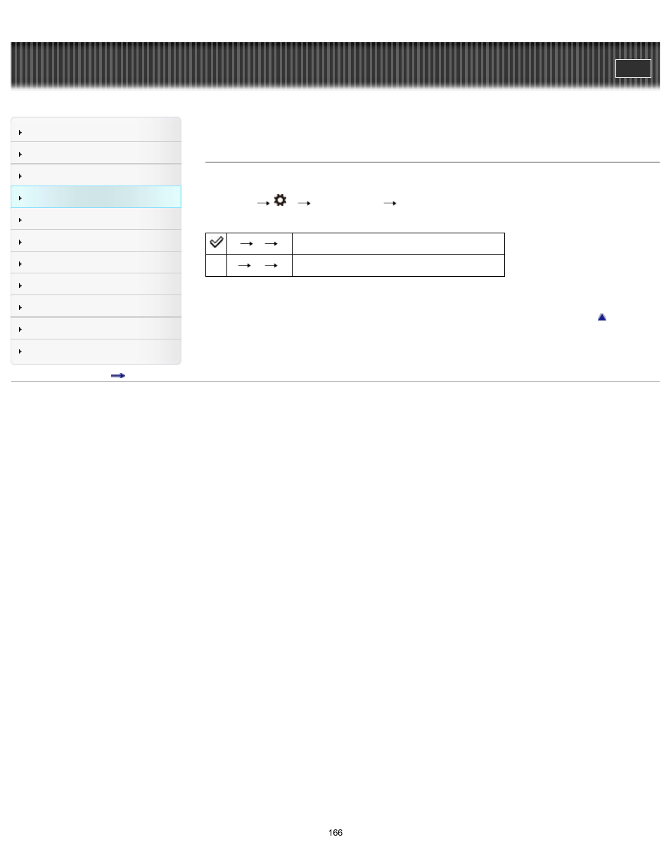 Bracket order, Cyber-shot user guide | Sony DSC-RX1 User Manual | Page 166 / 267