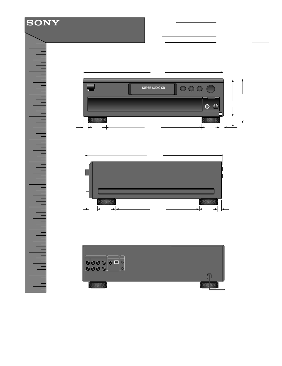 Sony SCD-C222ES User Manual | 1 page