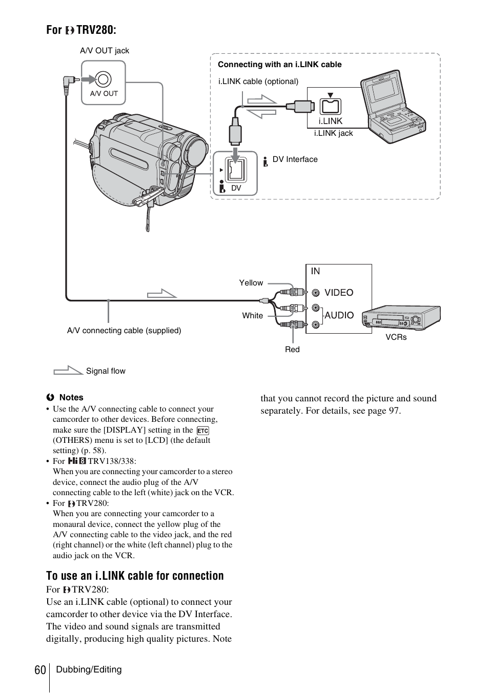 Sony CCD-TRV338 User Manual | Page 60 / 112