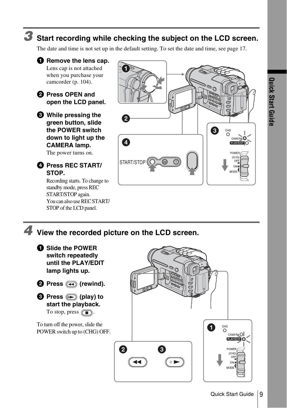 Sony CCD-TRV338 User Manual | Page 9 / 112