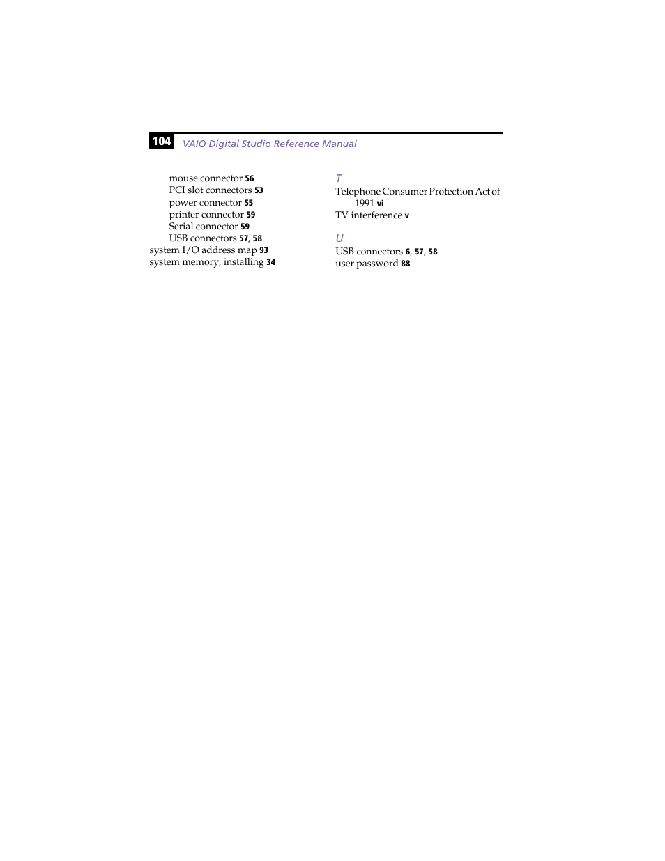 Sony PCV-R558DS User Manual | Page 118 / 118