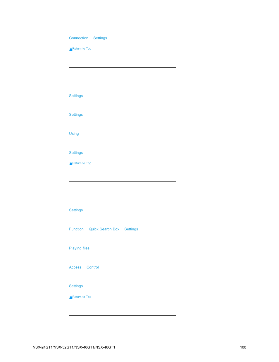 Sony NSX-32GT1 User Manual | Page 100 / 103