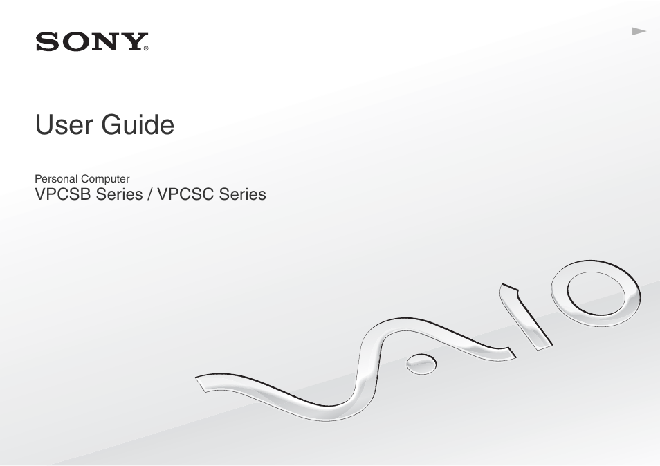 Sony VPCSC1AFM User Manual | 210 pages