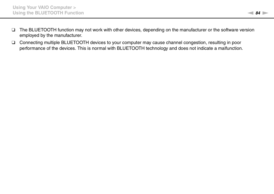 Sony VPCSC1AFM User Manual | Page 84 / 210