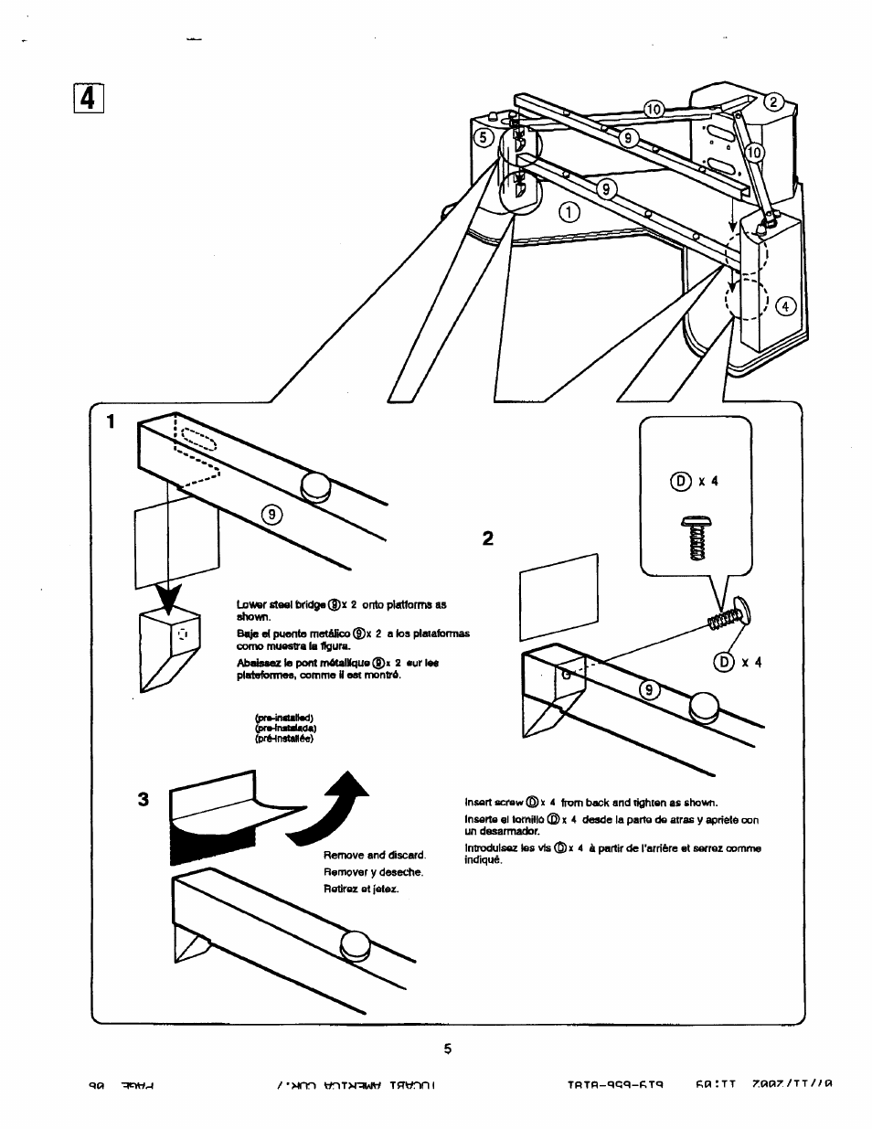 Sony SU-40XBR8 User Manual | Page 5 / 12