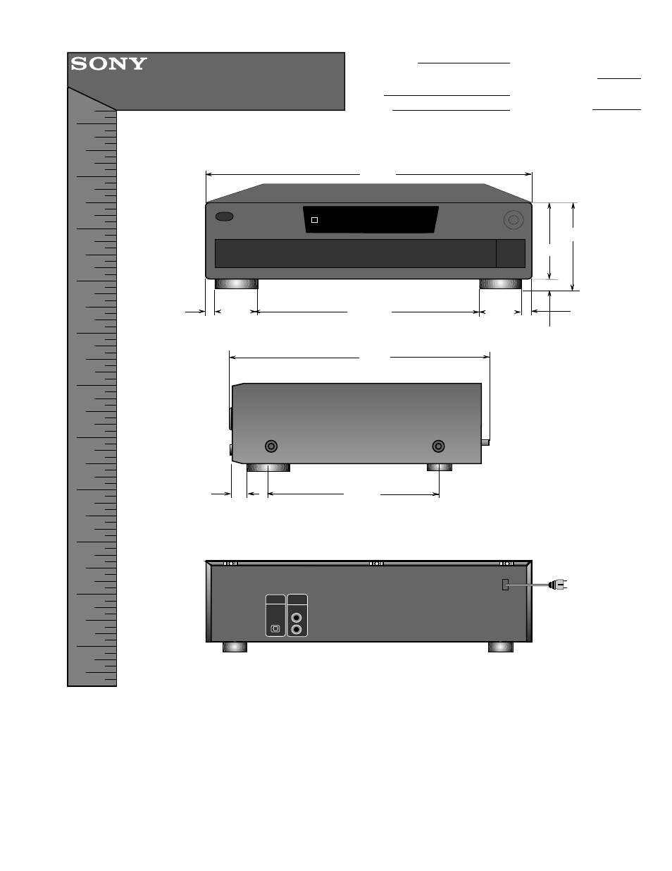 Sony CDP-CE375 User Manual | 1 page