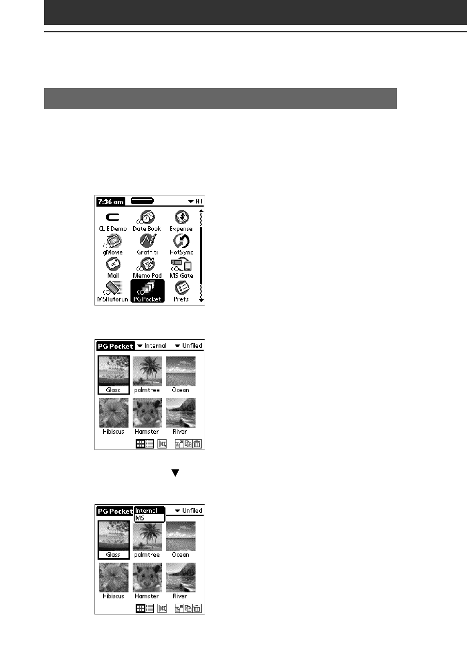 Viewing image files with your clie handheld | Sony PEG-S320 User Manual | Page 10 / 37