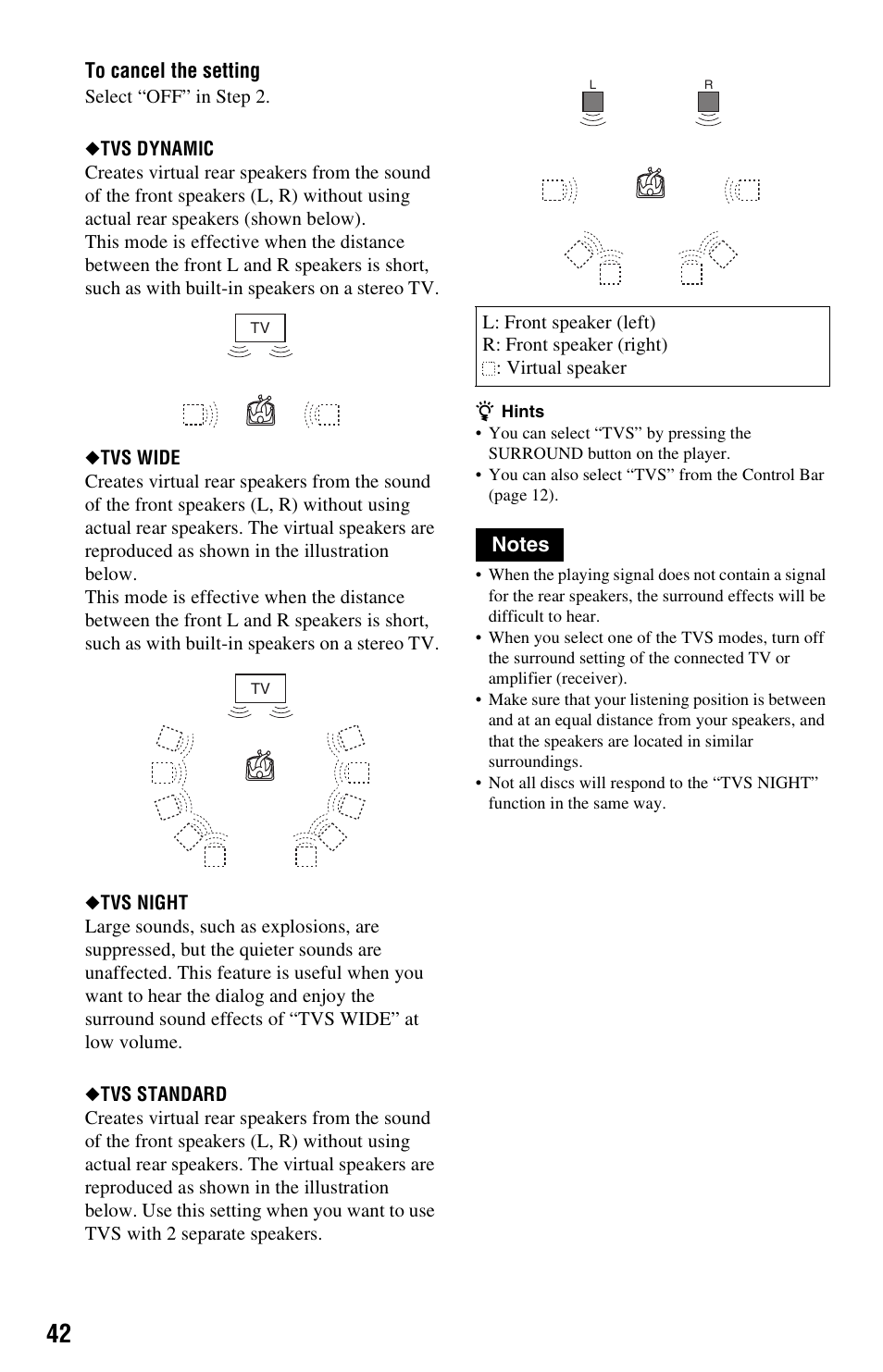 Sony DVP-NS325 User Manual | Page 42 / 66