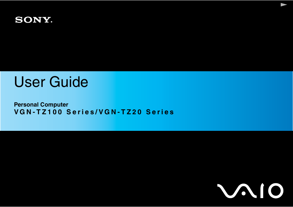 Sony VGN-TZ198N User Manual | 232 pages