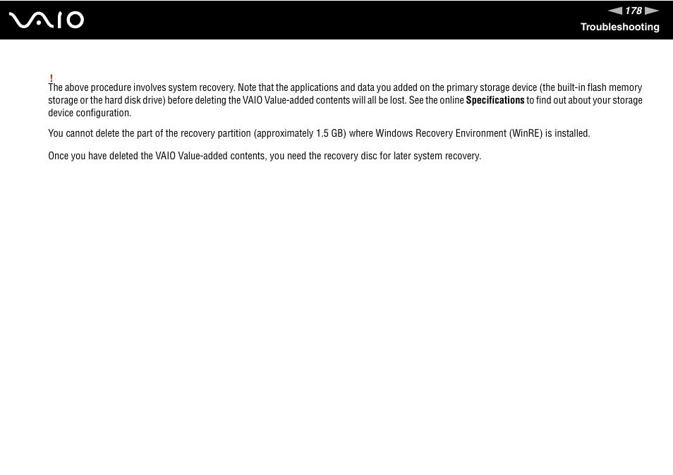 Sony VGN-TZ198N User Manual | Page 178 / 232