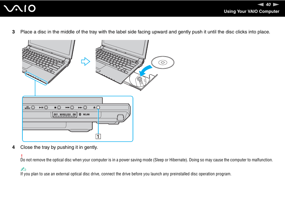 Sony VGN-TZ198N User Manual | Page 40 / 232