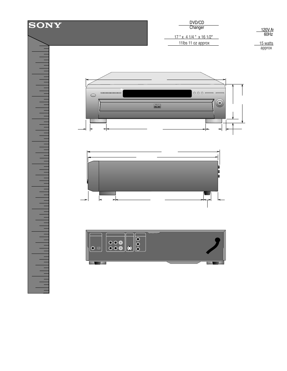 Sony DVP-NC600 User Manual | 1 page