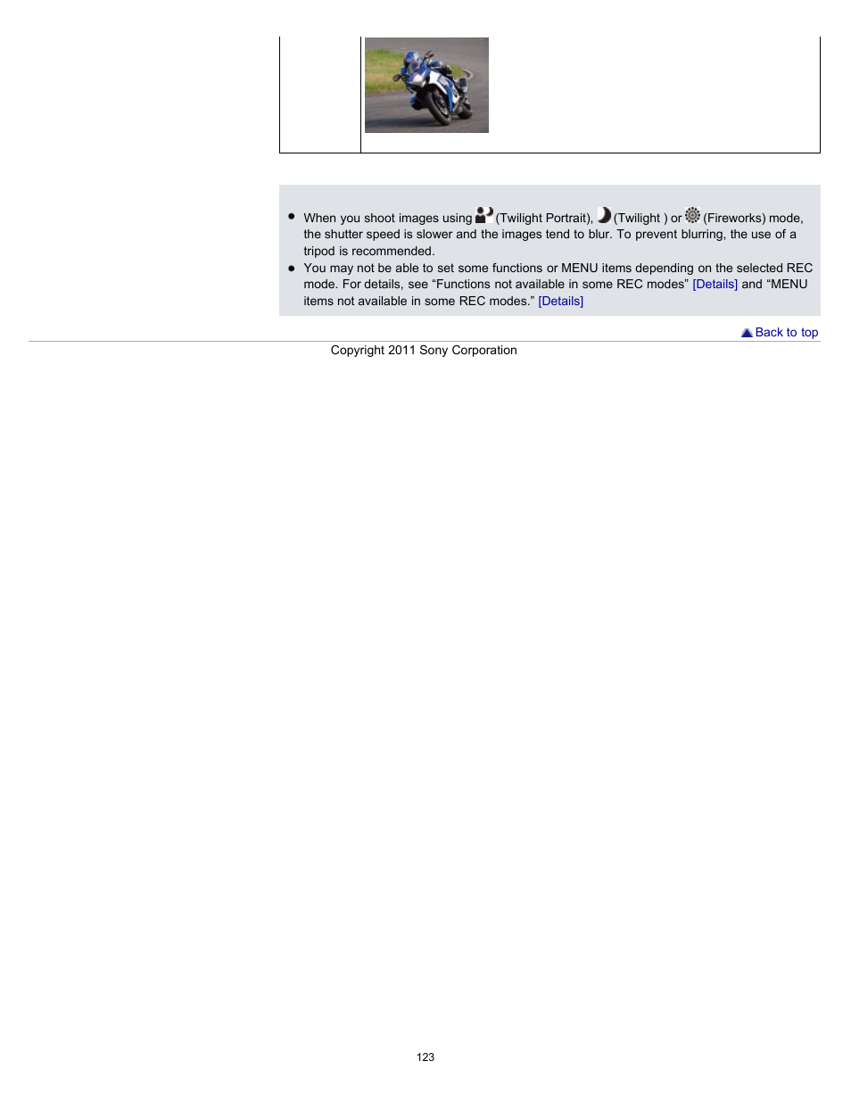 Sony DSC-HX100V User Manual | Page 123 / 297