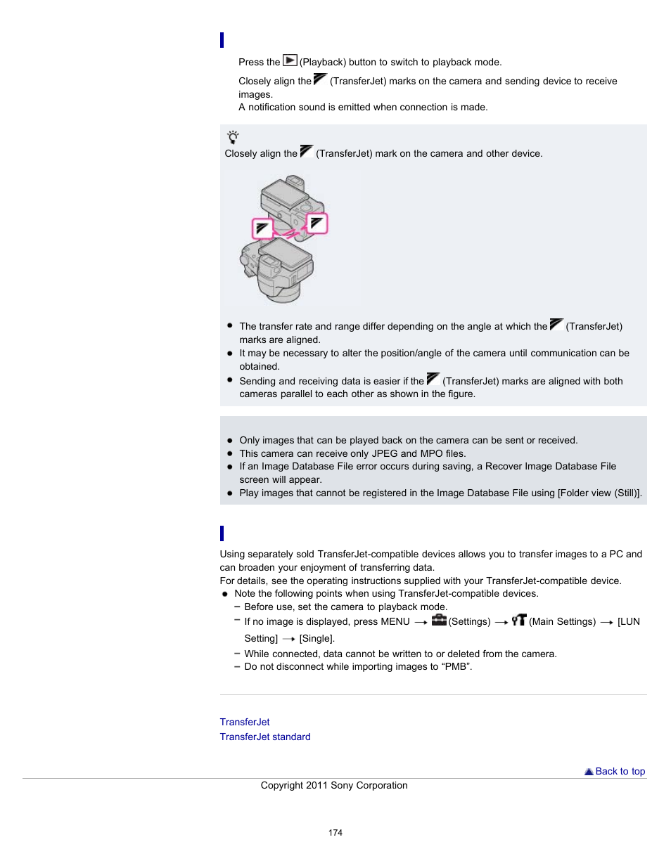 Sony DSC-HX100V User Manual | Page 174 / 297