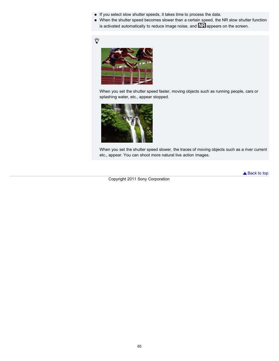 Sony DSC-HX100V User Manual | Page 65 / 297