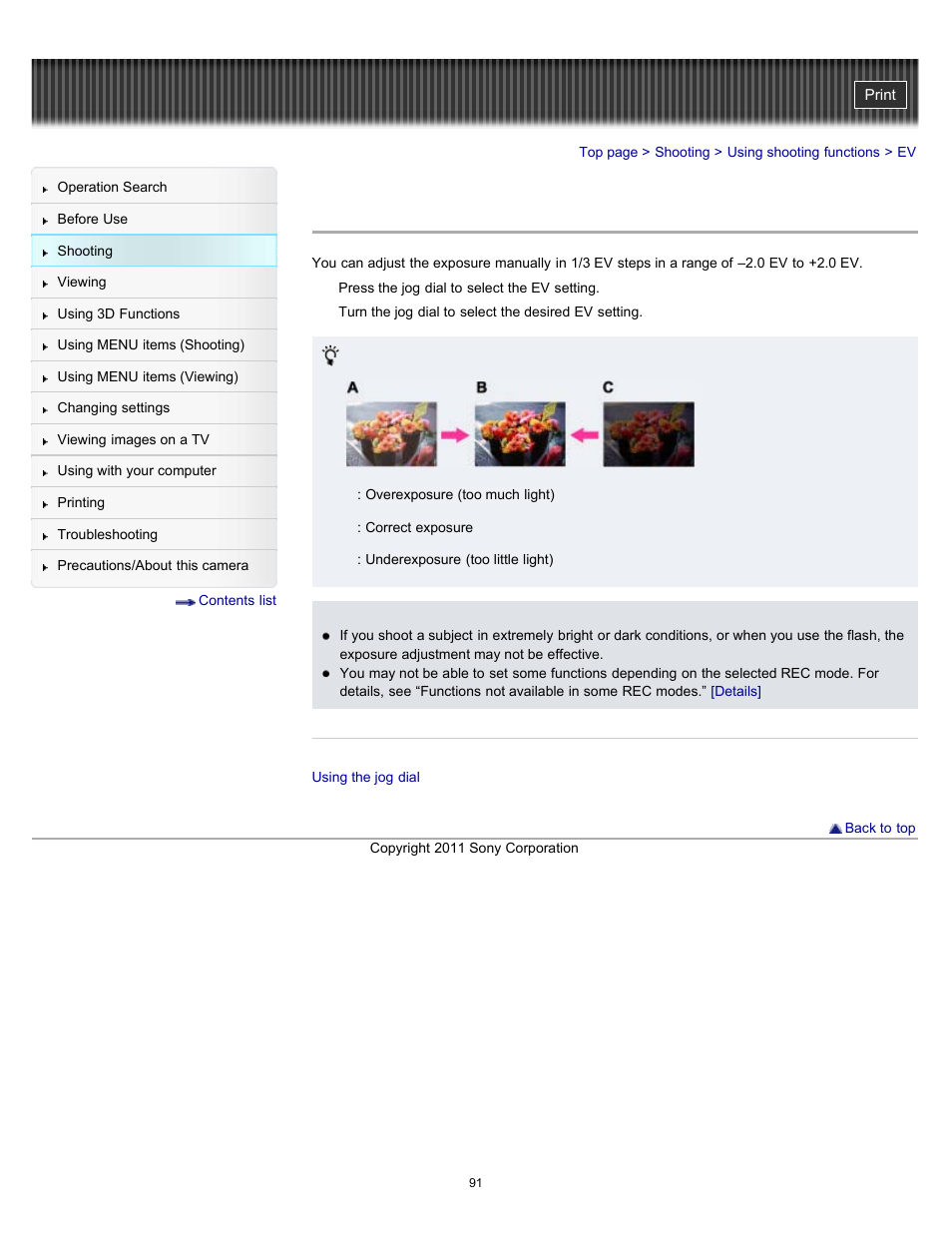 Sony DSC-HX100V User Manual | Page 91 / 297