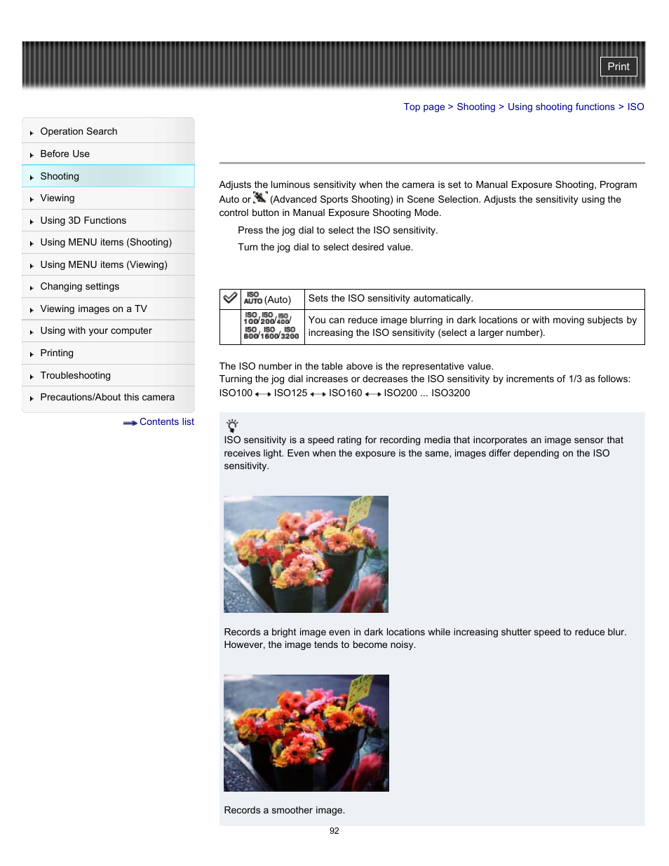 Sony DSC-HX100V User Manual | Page 92 / 297