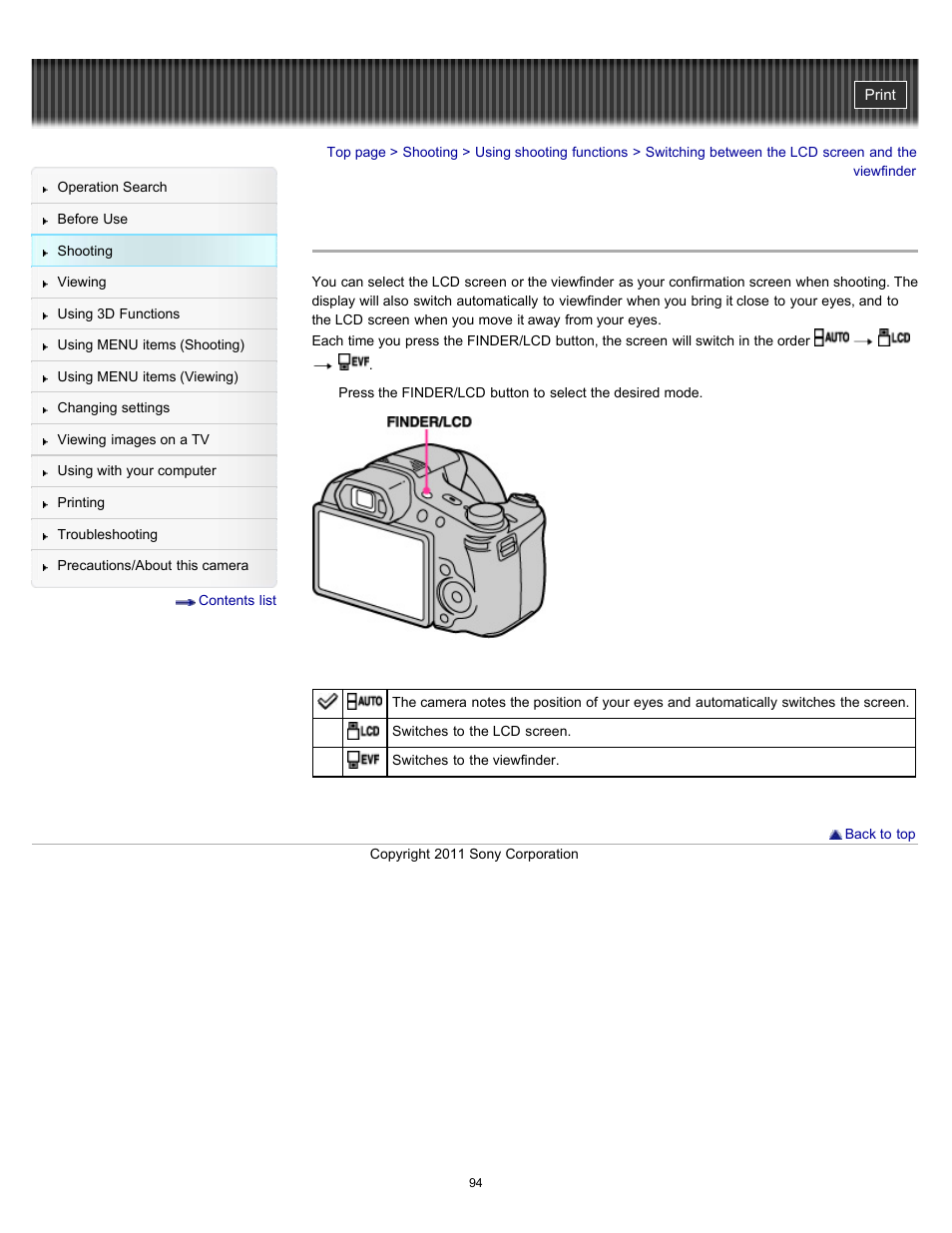 Sony DSC-HX100V User Manual | Page 94 / 297