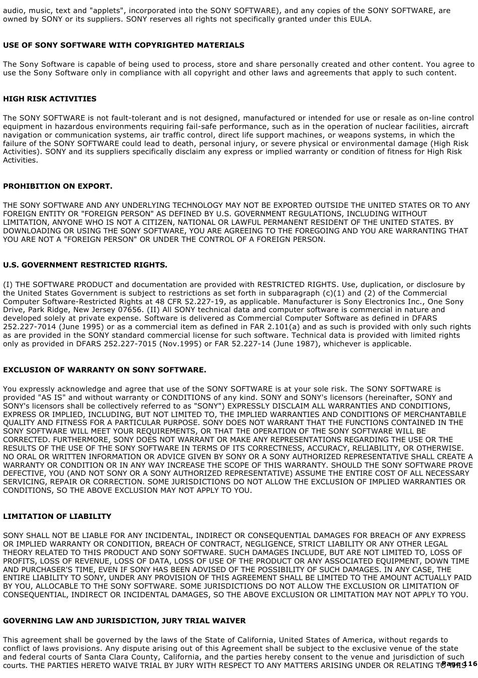 Sony PCG-GRT260G User Manual | Page 116 / 276