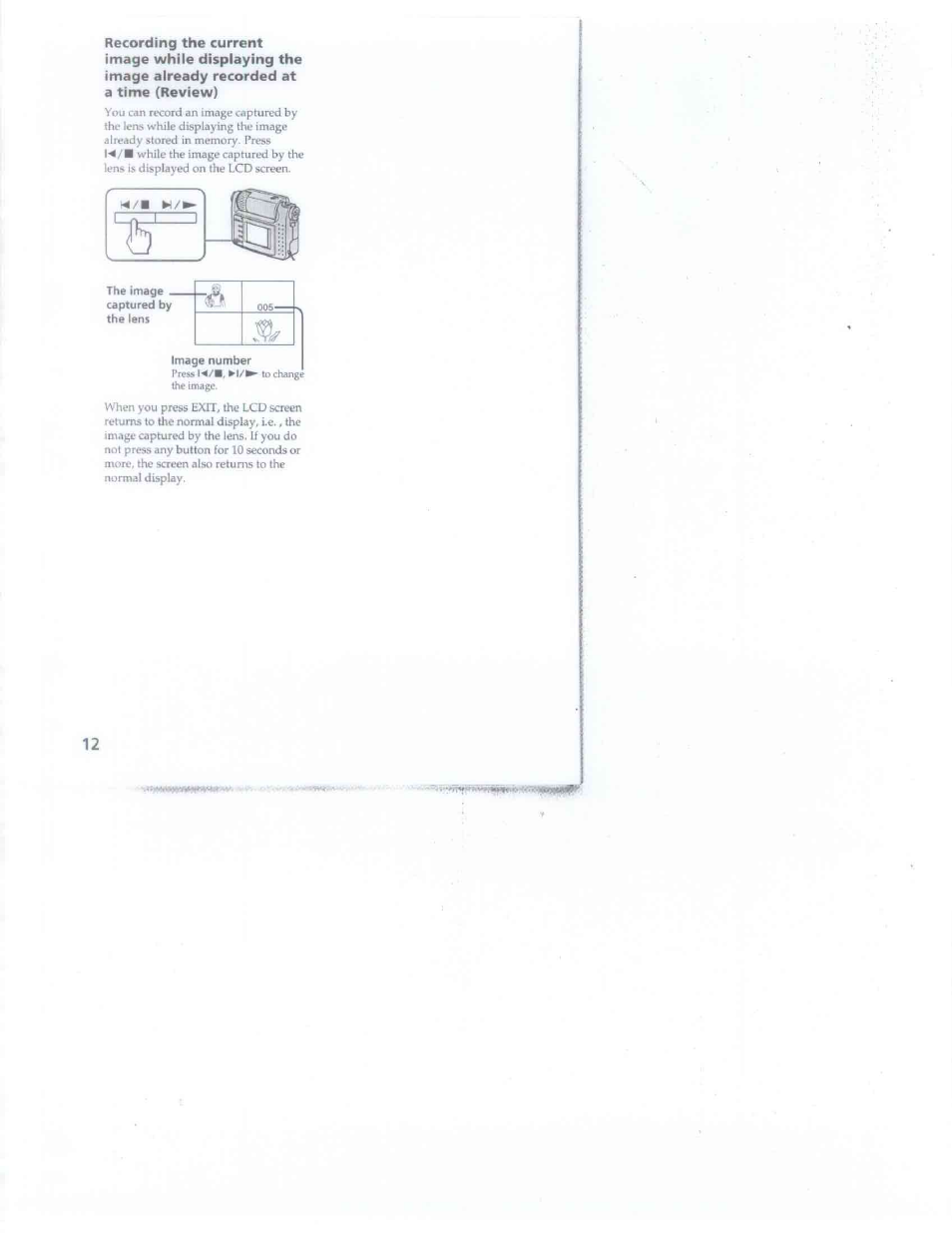 Sony DSC-F1 User Manual | Page 12 / 60