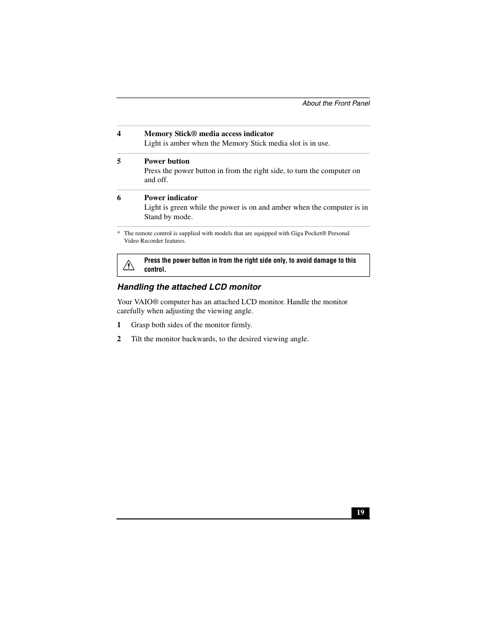 Sony PCV-V310P User Manual | Page 19 / 54