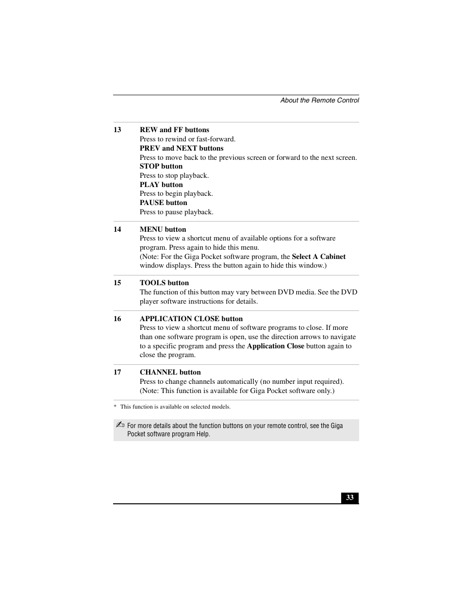 Sony PCV-V310P User Manual | Page 33 / 54