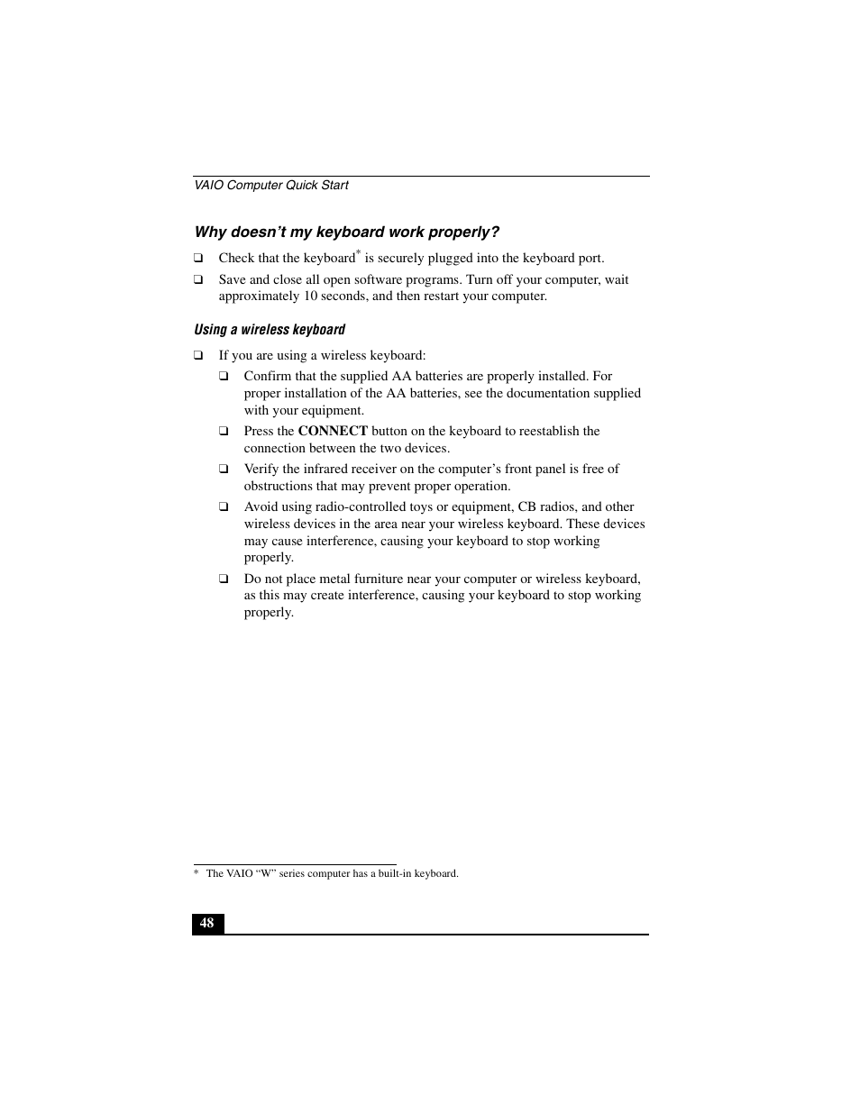 Sony PCV-V310P User Manual | Page 48 / 54